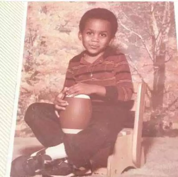 Checkout These Cute Throwback Photos Of Banky W As A Young Boy